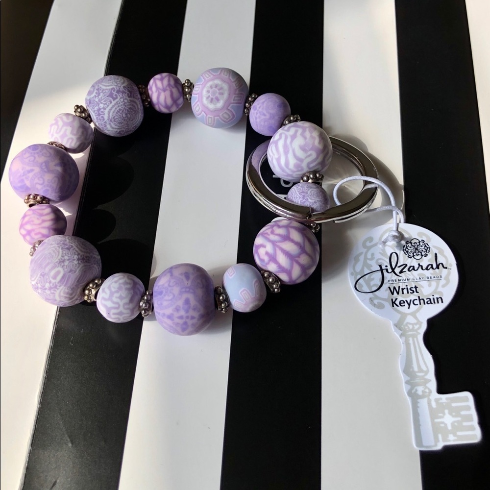 💜JILZARAH FRENCH LAVENDER Wrist Keychain💜